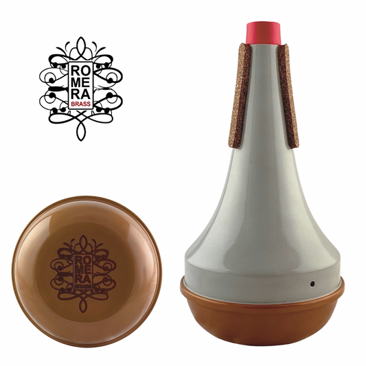 Straight Mute for Tenor Trombone aluminum body with copper base