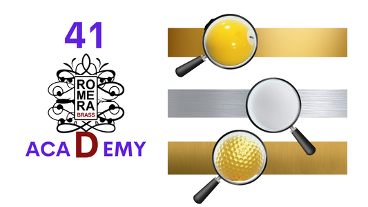 41. Baño de oro: ¿por qué las boquillas con baño de oro se sienten más suaves en el labio?