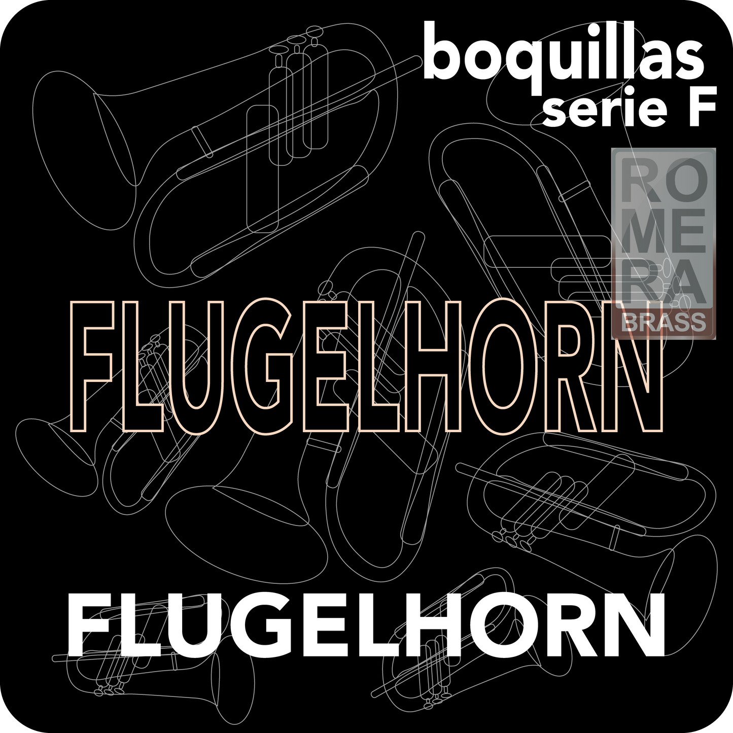 Boquillas de Flugelhorn - Serie F