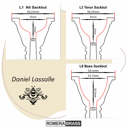 Sackbut Daniel Lassalle Mouthpieces